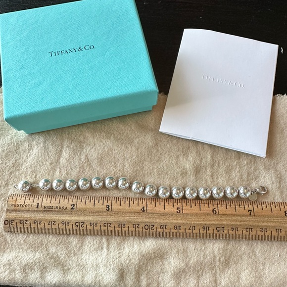 Tiffany & CO Hardware silver Ball Bracelet - Picture 14 of 16